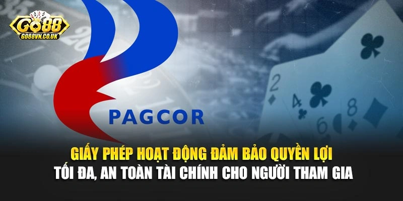 Giấy phép hoạt động đảm bảo quyền lợi tối đa, an toàn tài chính cho người tham gia